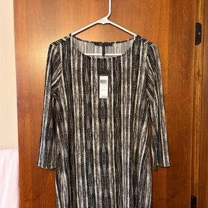 BCBGMaxAzria Monochrome Dress